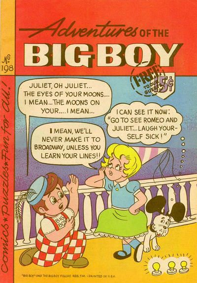 Adventures of Big Boy #198 Comic