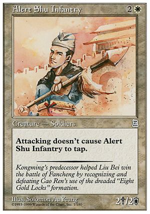 Alert Shu Infantry (Portal Three Kingdoms)