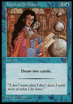 Touch of Brilliance (Portal Second Age) Trading Card