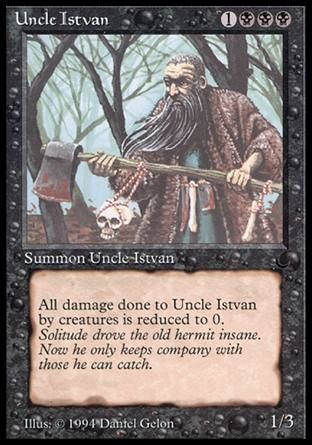 Uncle Istvan (The Dark) Trading Card