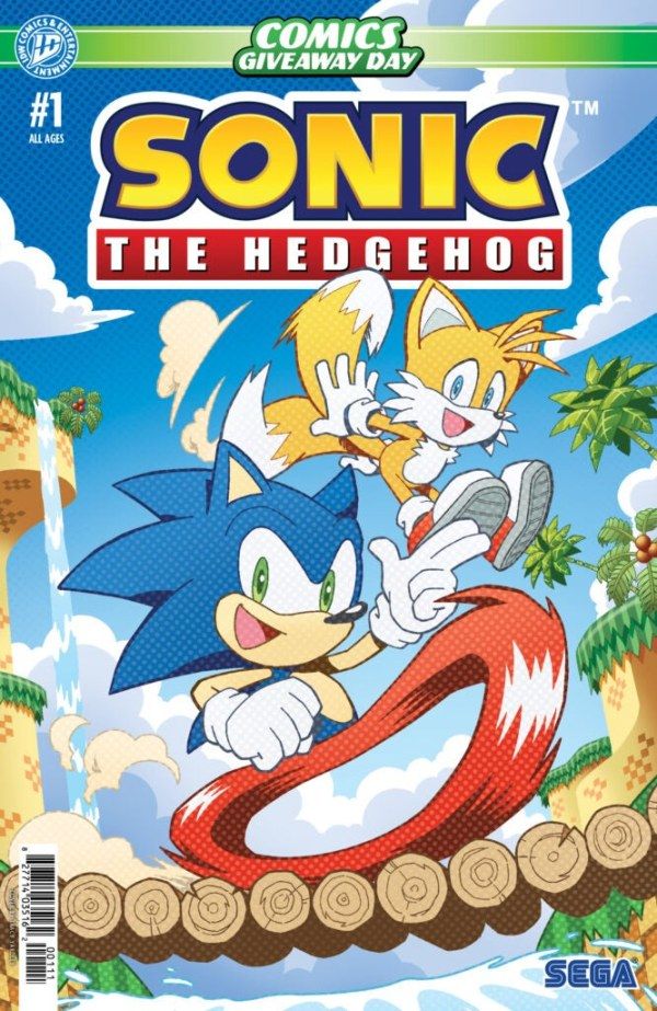 Comics Giveaway Day 2026: Sonic the Hedgehog #1 Comic