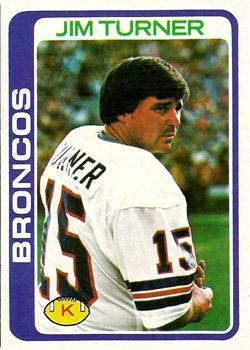Jim Turner 1978 Topps #12 Sports Card