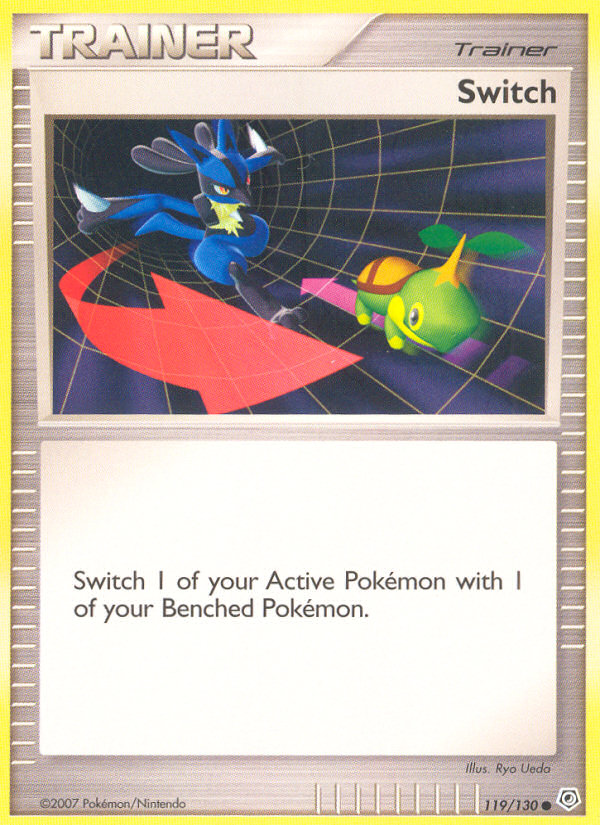 Switch (Trainer: Item) (119/130) - Diamond & Pearl Pokémon Card