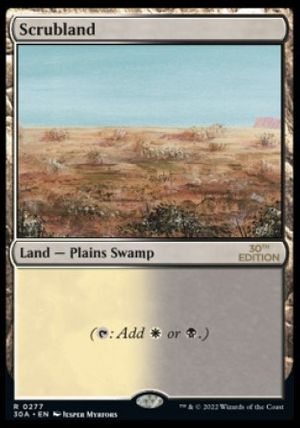 Scrubland (Magic 30th Anniversary Edition)