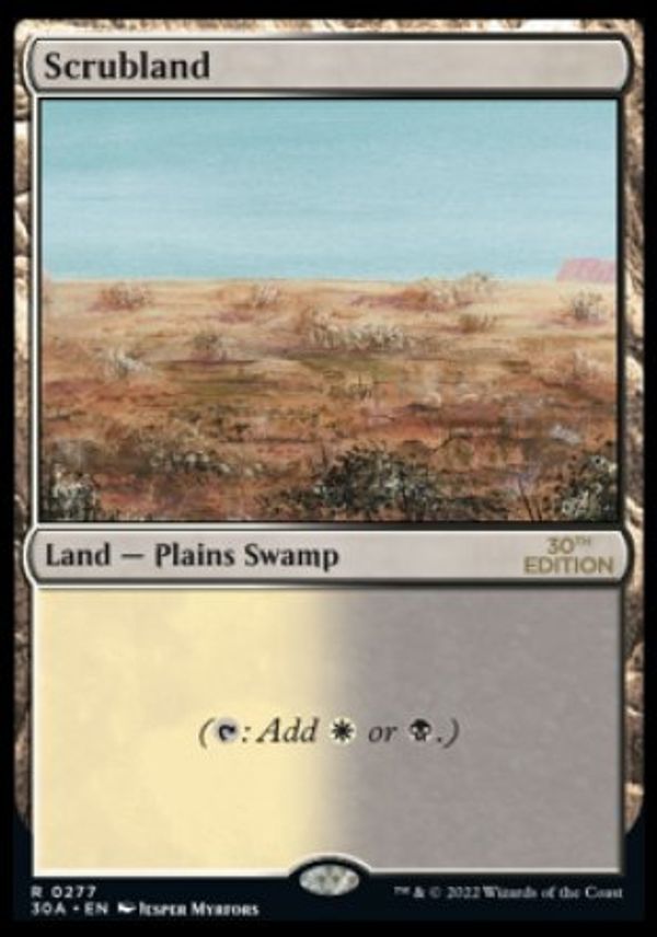 Scrubland (Magic 30th Anniversary Edition)