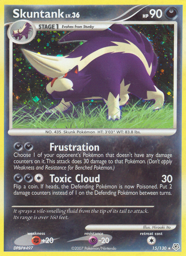 Stunky Pokémon Card