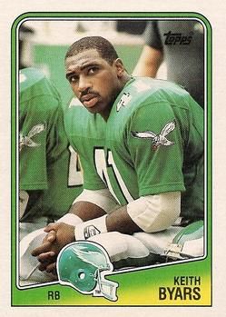 Keith Byars 1988 Topps #235 Sports Card