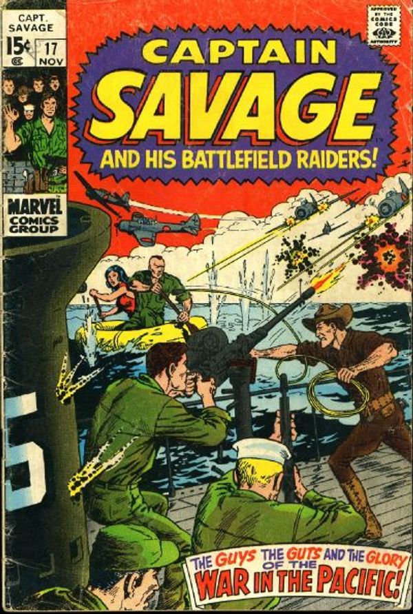 Captain Savage #17