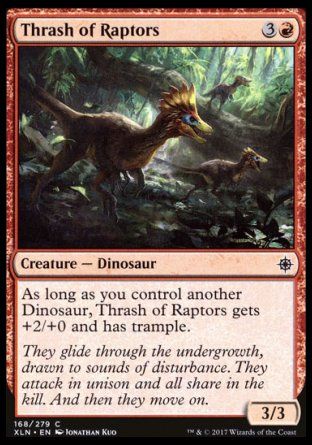 Thrash of Raptors (Ixalan) Trading Card