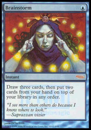 Brainstorm (FNM Promos) Trading Card