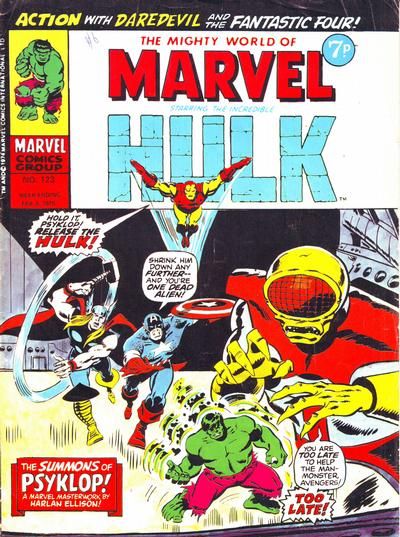 Mighty World of Marvel, The #123 Comic