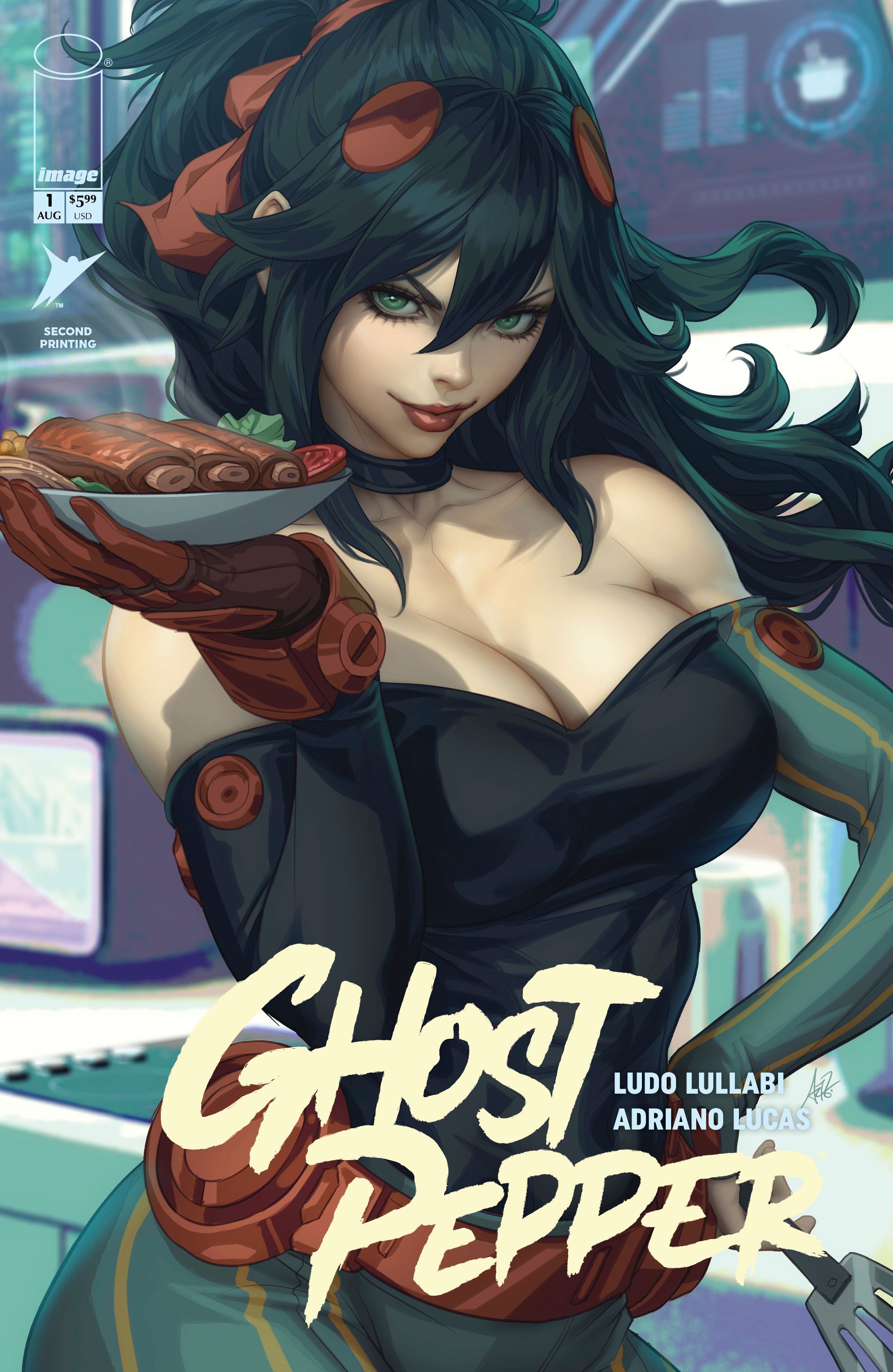 Ghost Pepper #1 (2nd Ptg Cvr B Artgerm Variant) Comic