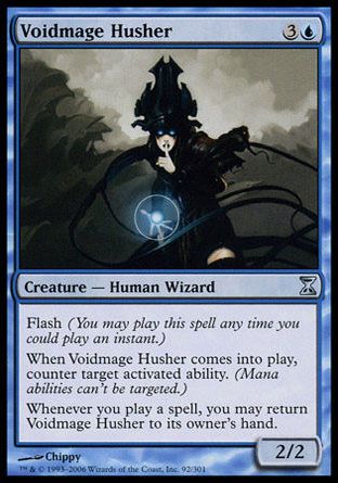 Voidmage Husher (Time Spiral) Trading Card