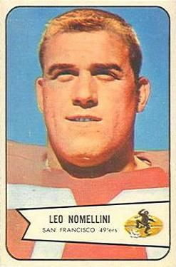 Leo Nomellini 1956 Topps Card