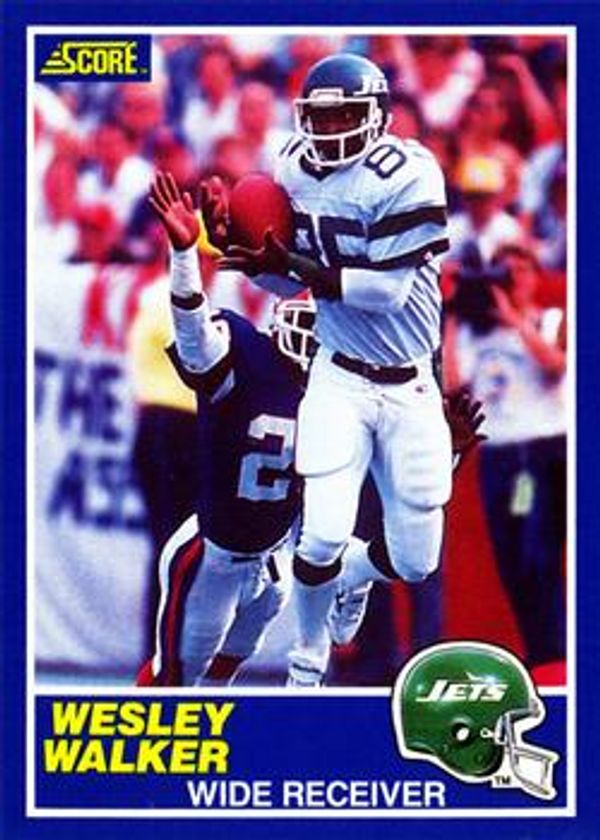 Wesley Walker 1989 Score #35