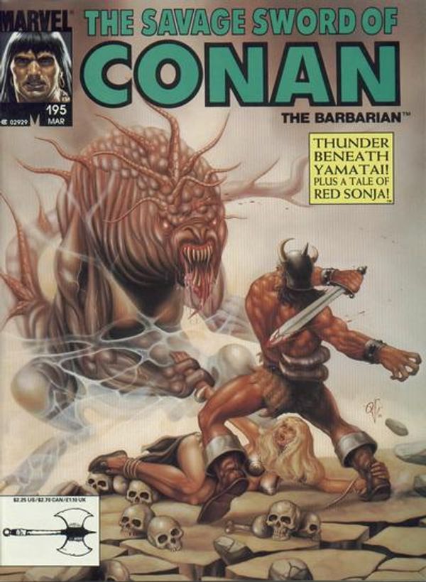 The Savage Sword of Conan #195