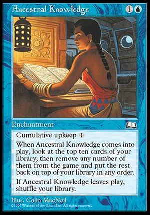 Ancestral Knowledge (Weatherlight)