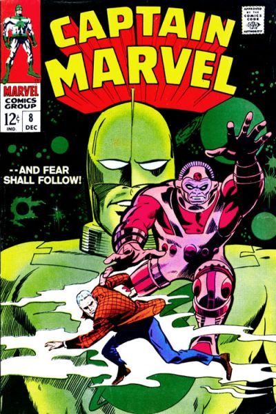 Captain Marvel #8 Comic