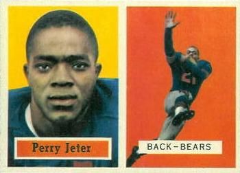 Perry Jeter 1957 Topps #19 Sports Card