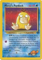 misty's seel pokemon card value (91/132) [Gym Challenge 1st Edition] Unified Minds Type Misty's Dewgong 54/132 Price 2026