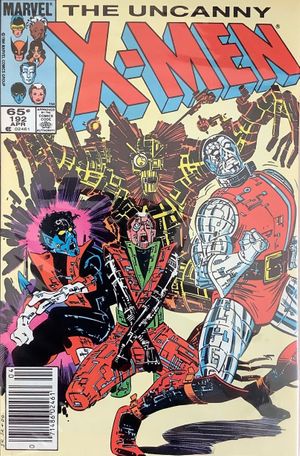 Uncanny X-Men #192 (Newsstand Edition)