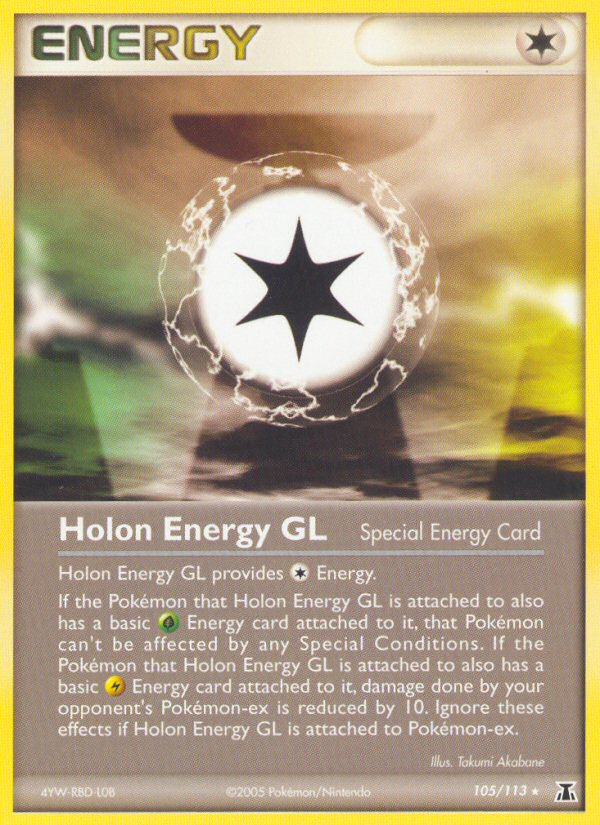 Holon Energy GL (105/113) - Delta Species Pokémon Card