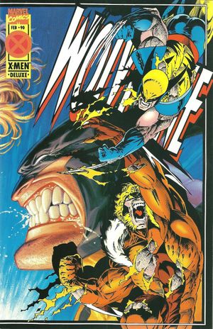Promo Book Marvel Comics　#WOLVERINE Wolverine #90 Feb 1990 Marvel Comics, X-Men Deluxe, Capcom
