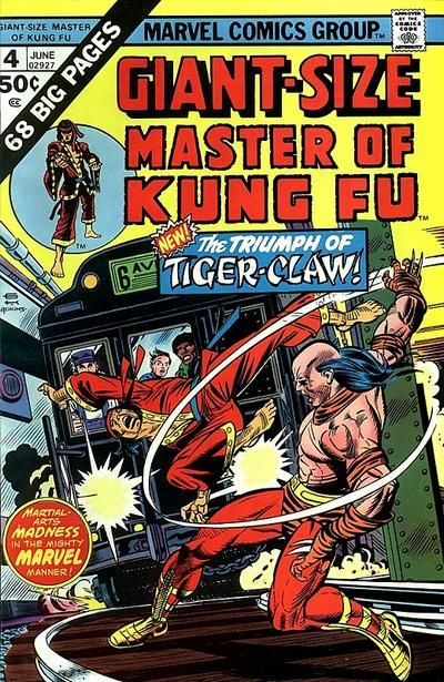 Giant-Size Master of Kung Fu #4 Comic