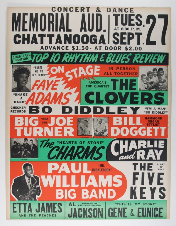 Bo Diddley & Etta James Memorial Auditorium 1955
