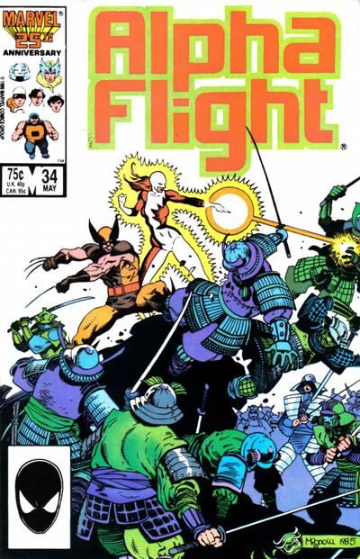 Alpha Flight #34 Comic
