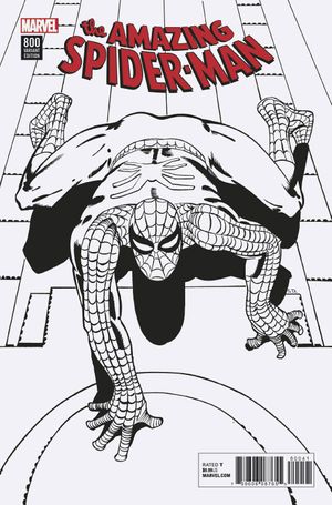 Amazing Spider-man #800 (Remastered B&w Variant)