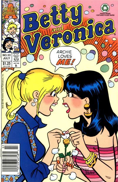 Betty and Veronica #53 Comic