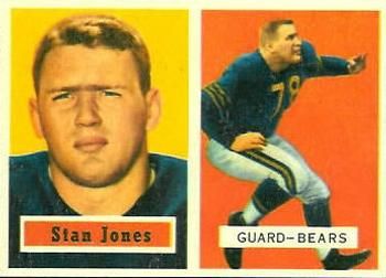 Stan Jones 1957 Topps #96 Sports Card