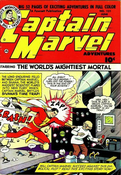 Captain Marvel Adventures #121 Comic