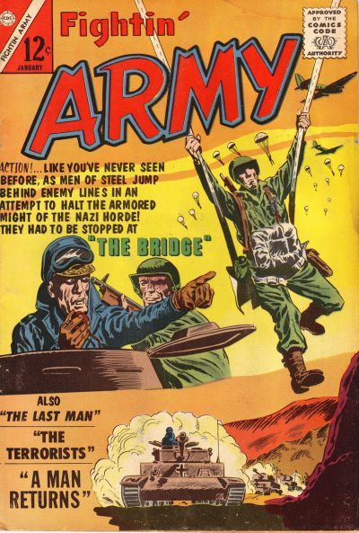 Fightin' Army #50 Comic