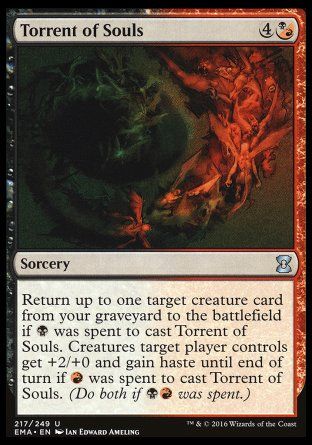 Torrent of Souls (Eternal Masters) Trading Card