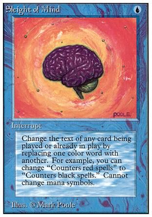 Sleight of Mind (Unlimited) Trading Card