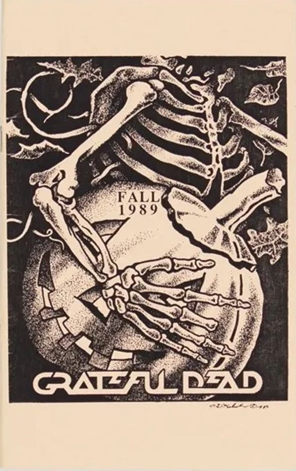 Grateful Dead Fall Tour PROG 1989 Value - GoCollect (grateful-dead-fall ...