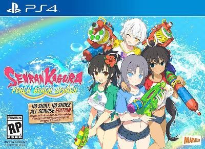Senran Kagura Peach Beach Splash [No Shirt, No Shoes, All Service Edition] Video Game