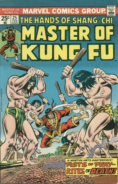 Master of Kung Fu #25 Comic