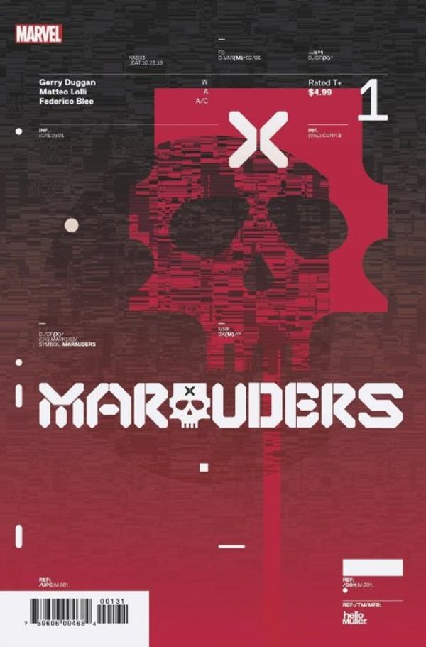 Marauders #1 (Muller Variant Cover)