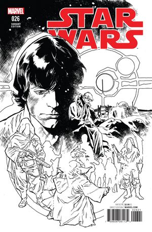 Star Wars #26 (Immonen B&w Variant)