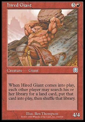 Hired Giant (Mercadian Masques)