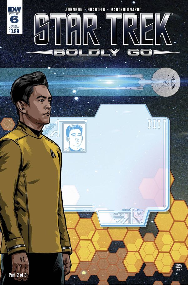 Star Trek: Boldly Go #6 (Subscription Variant)