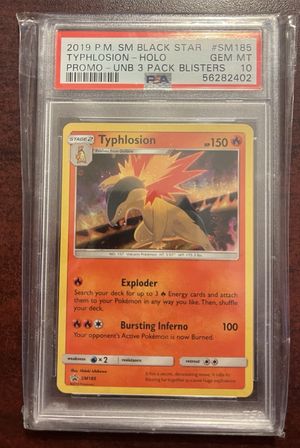 Typhlosion (SM185) - SM Black Star Promos