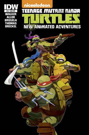 TMNT: New Animated Adventures #18 (Subscription Variant)