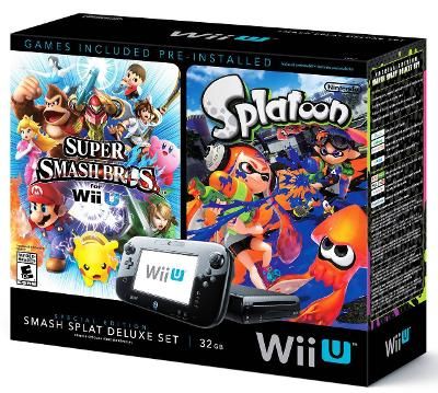 Wii U [Super Smash Brothers / Splatoon Deluxe Set] Video Game