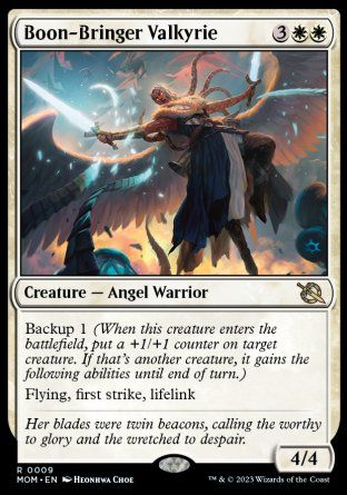 Boon-Bringer Valkyrie (March of the Machine) Trading Card