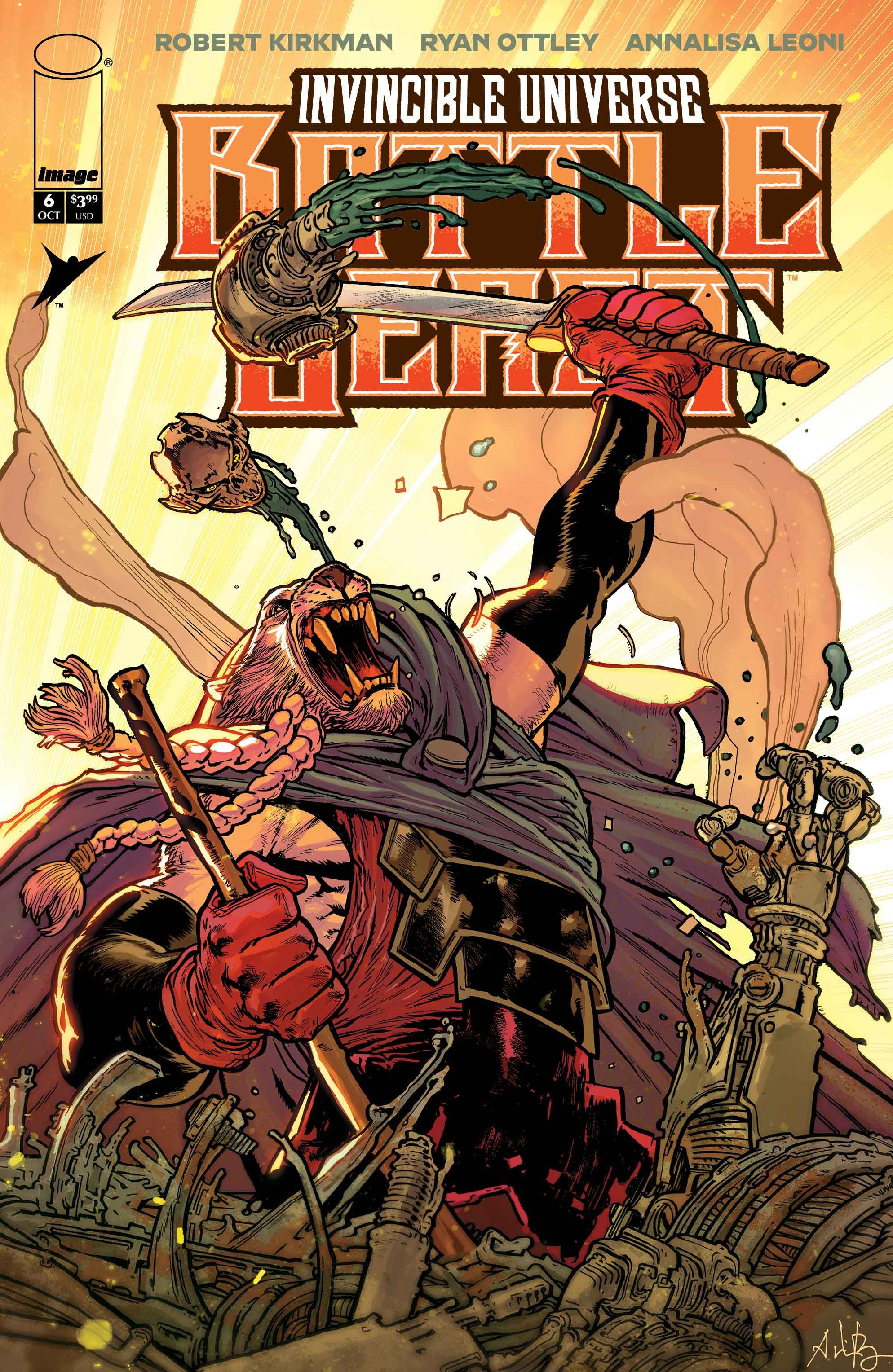 Invincible Universe: Battle Beast #6 (Cvr F Inc 1:100 Andrei Bressan & Adriano Lucas Variant) Comic