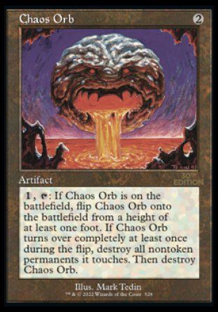 Chaos Orb (Magic 30th Anniversary Edition - Old Frame) Trading Card